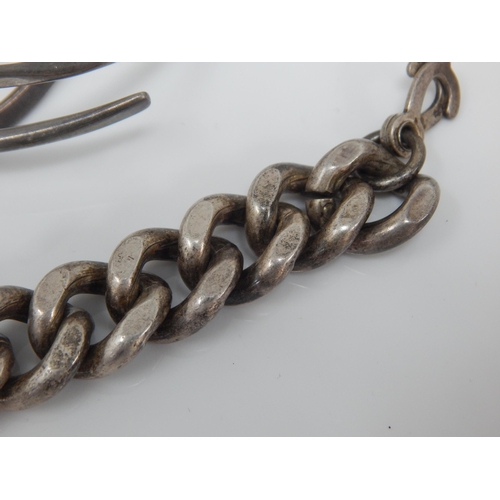 296 - Quantity of Silver Torque Collar Necklaces together with a Heavy Identity Bracelet (Not Personalised... 