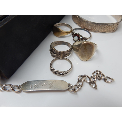 85 - A Quantity of Silver Jewellery (84g) together with a Large Collection of Costume Jewellery in a Jewe... 