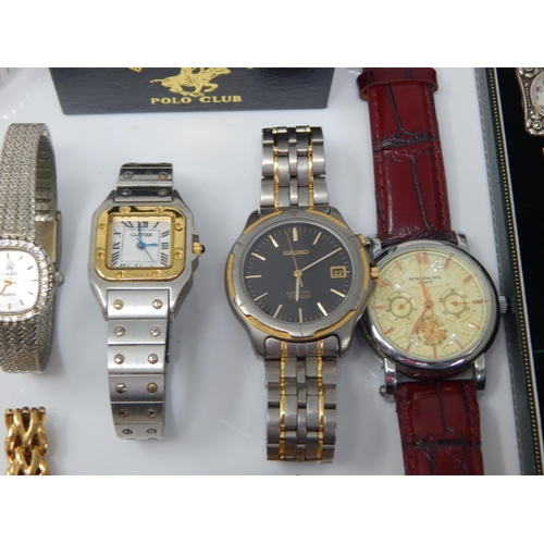 322 - A Quantity of Gentleman's & Ladies Wristwatches.