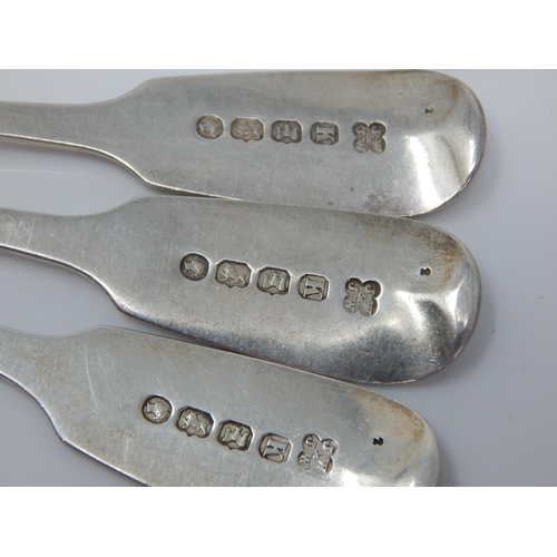 329 - A Quantity of Georgian & Victorian Silver Flatware: Various Dates & Makers: Weight 262g