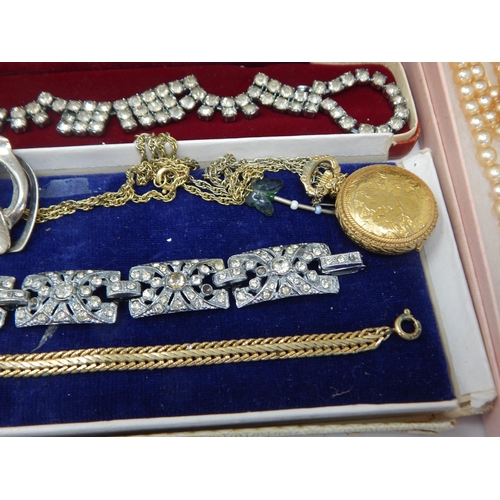 331 - A Large Quantity of Costume Jewellery: Sorting will reward
