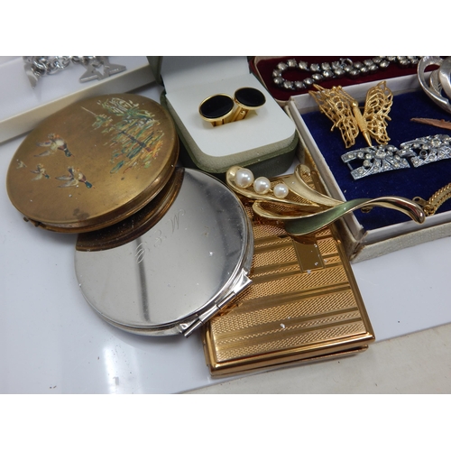 331 - A Large Quantity of Costume Jewellery: Sorting will reward