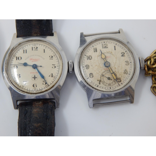 72 - A Group of Watches Including a Fortis Stratoliner 20 Automatic Day/Date Divers Watch, working when c... 