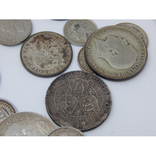 41 - A Quantity of QV Silver (925 standard) Coinage 130g together with later silver coinage.