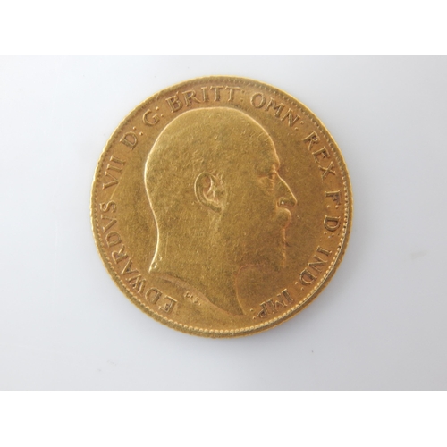 2 - KEVII Gold Half Sovereign 1904