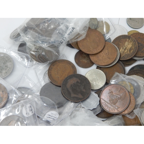 37 - A Large Quantity of QV & Later Coinage Including some Silver