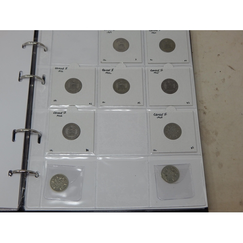 31 - An Album containing a Quantity of Silver Coinage & Further Coinage Including Florins, Shillings, Six... 