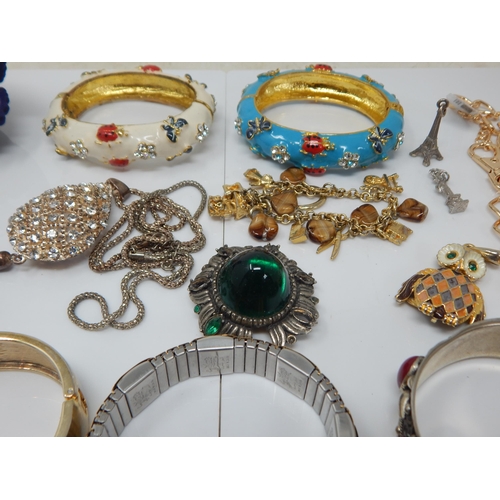 334 - A Large Quantity of Costume Jewellery: Sorting will reward