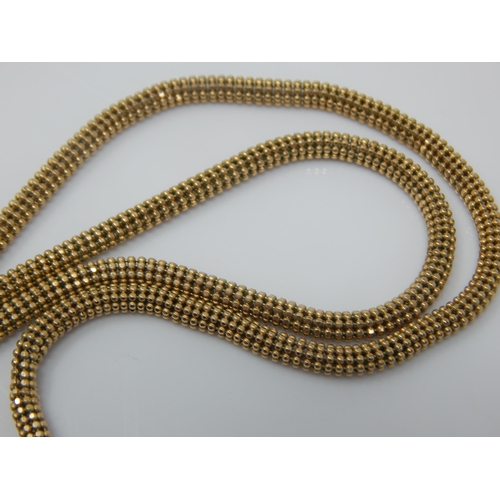 339 - 9ct Gold Necklace: Length 44cm: Weight 12.41g