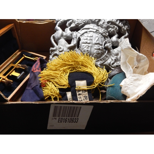 999 - Box of various military items