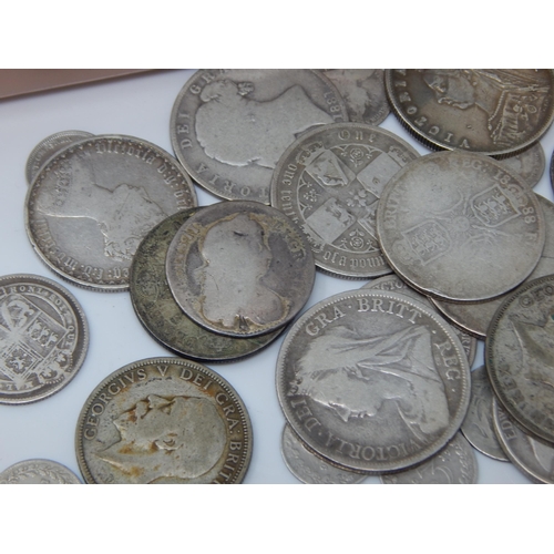 19 - A Quantity of Victorian & Later Silver Coinage together with further coinage contained in a WWI Quee... 