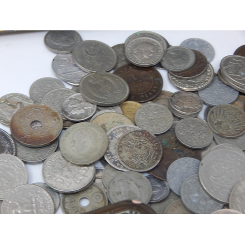 19 - A Quantity of Victorian & Later Silver Coinage together with further coinage contained in a WWI Quee... 