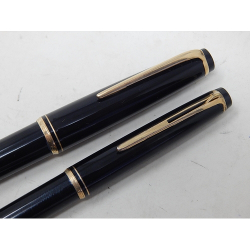 93 - MONT BLANC No. 22 Fountain Pen & MONT BLANC No. 28 Ballpoint Pen.