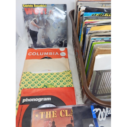 211 - RECORDS: A Collection of 1970's/80's Single Records, Many with Picture Sleeves Including Wizard, The... 