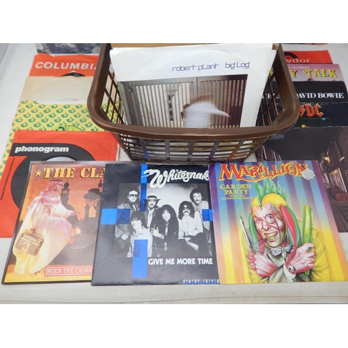 211 - RECORDS: A Collection of 1970's/80's Single Records, Many with Picture Sleeves Including Wizard, The... 