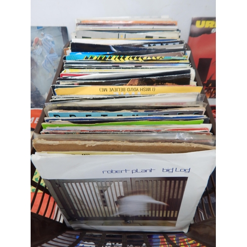 211 - RECORDS: A Collection of 1970's/80's Single Records, Many with Picture Sleeves Including Wizard, The... 