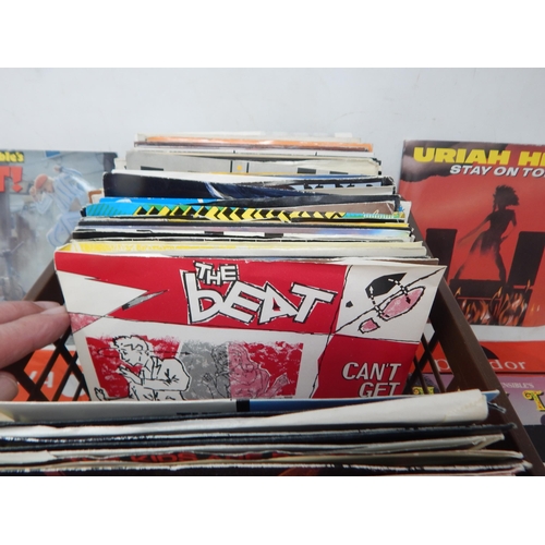 211 - RECORDS: A Collection of 1970's/80's Single Records, Many with Picture Sleeves Including Wizard, The... 