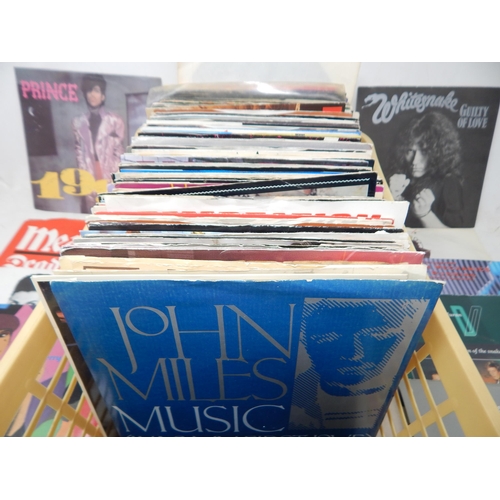 215 - RECORDS: A Collection of 1970's/80's Single Records, Many with Picture Sleeves Including: Prince, Me... 