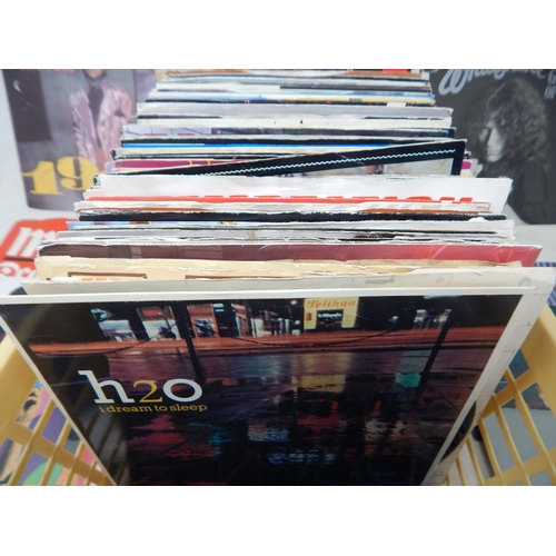 215 - RECORDS: A Collection of 1970's/80's Single Records, Many with Picture Sleeves Including: Prince, Me... 