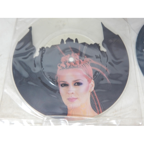 216 - RECORDS: A Quantity of 1980's Picture Discs Including: G.B.H, Toyah, Wham, Janet Jackson, Culture Cl... 