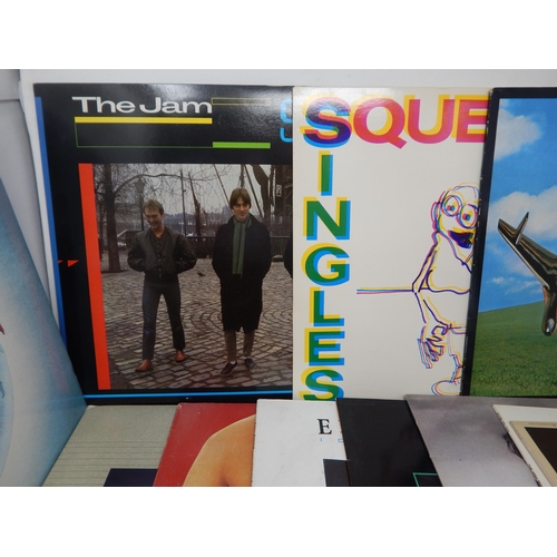 218 - RECORDS: A Quantity of Albums Including: The Jam, Squeeze, Rainbow, Toyah, Buzzcocks, Gary Moore, Fr... 