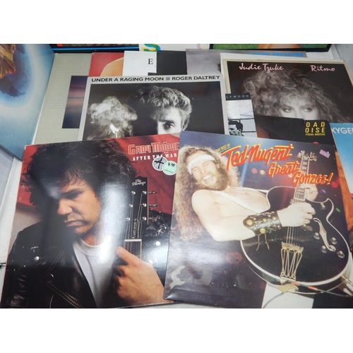 218 - RECORDS: A Quantity of Albums Including: The Jam, Squeeze, Rainbow, Toyah, Buzzcocks, Gary Moore, Fr... 