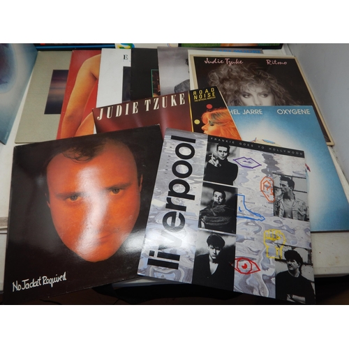 218 - RECORDS: A Quantity of Albums Including: The Jam, Squeeze, Rainbow, Toyah, Buzzcocks, Gary Moore, Fr... 