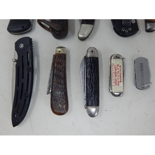 248 - A Quantity of Various Penknives & Utility Knives (10)