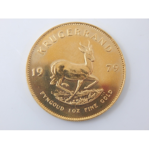 3 - 1oz Gold Krugerrand 1979