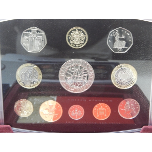 45 - Royal Mint: U.K Proof Sets 2000/2003/2004 in cases of issue with COA's & outer boxes