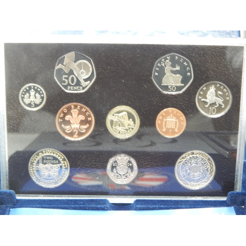 45 - Royal Mint: U.K Proof Sets 2000/2003/2004 in cases of issue with COA's & outer boxes