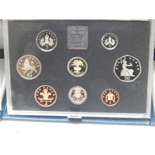 47 - Royal Mint Brilliant Uncirculated Coin Sets 1989/1990/1993/1995/1999 (6) in cases of issue with COA'... 