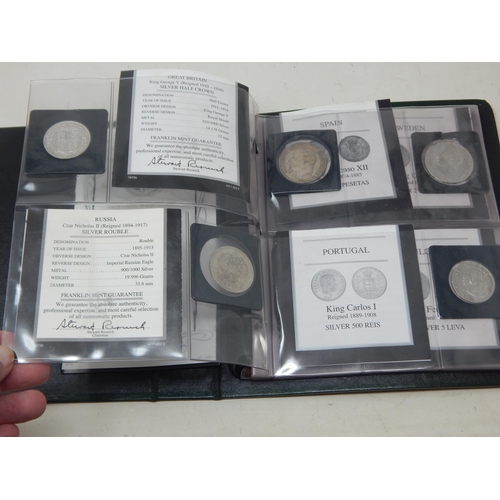 38 - The Great Monarchs of Europe Silver Coin Collection (Part Set) Silver Weight 157g