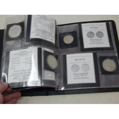 38 - The Great Monarchs of Europe Silver Coin Collection (Part Set) Silver Weight 157g