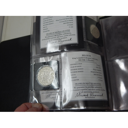 38 - The Great Monarchs of Europe Silver Coin Collection (Part Set) Silver Weight 157g