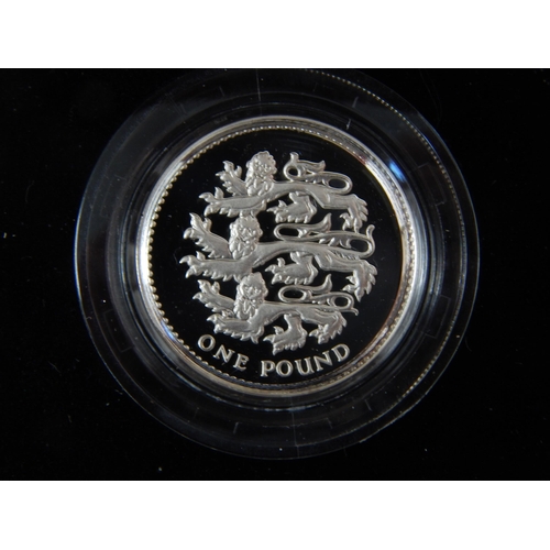 41 - Royal Mint Silver Proof Coins in Cases of Issue with COA's: 1997 Piedfort £2, 1997 Piedfort £1, 1997... 