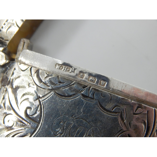 144 - Victorian Silver Vesta Case Hallmarked Birmingham 1896 together with a further Silver Vesta Case Hal... 