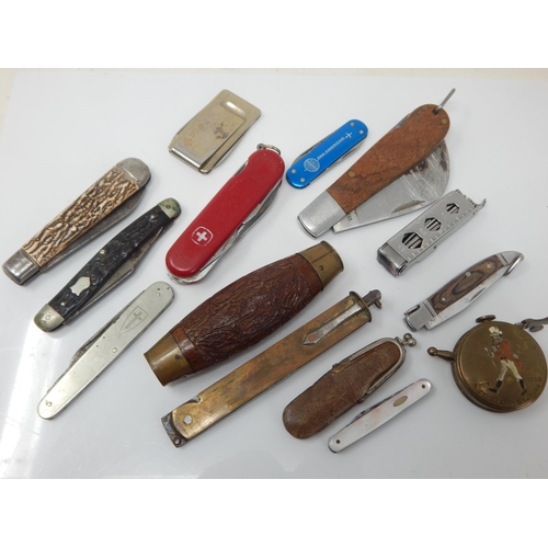 277 - A Collection of Vintage Penknives etc