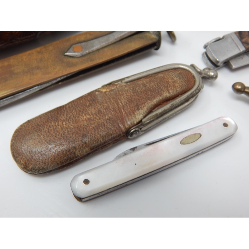 277 - A Collection of Vintage Penknives etc