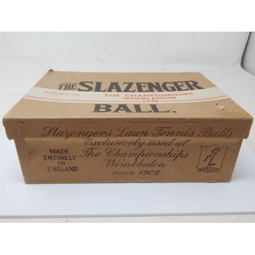 278 - A Sealed & Unopened Box of Slazenger Tennis Balls from the 1946 Wimbledon Championships