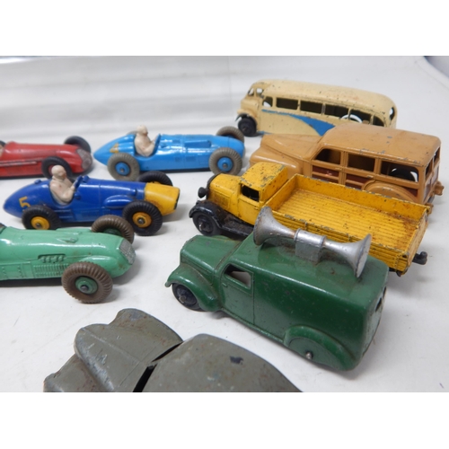 279 - A Collection of Vintage Cast Metal Vehicles by Dinky, Meccano (lot)