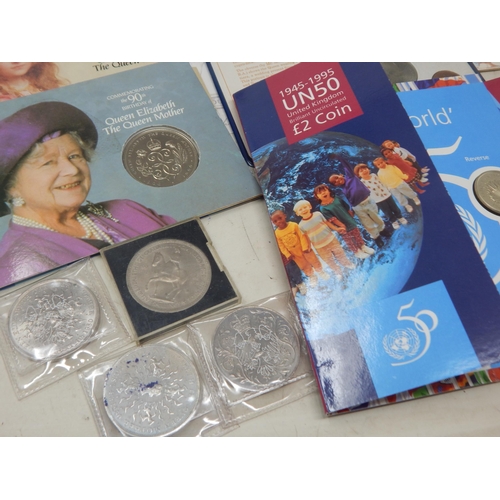 48A - A Quantity of Coinage Including a Royal Mint Queen Elizabeth, The Queen Mother 90th Birthday Crown, ... 