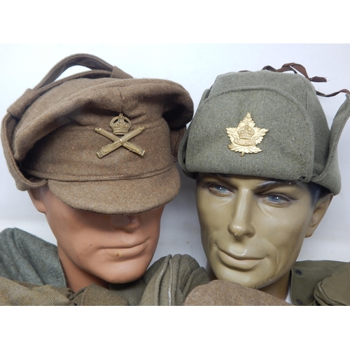 312 - A Quantity of Military Caps