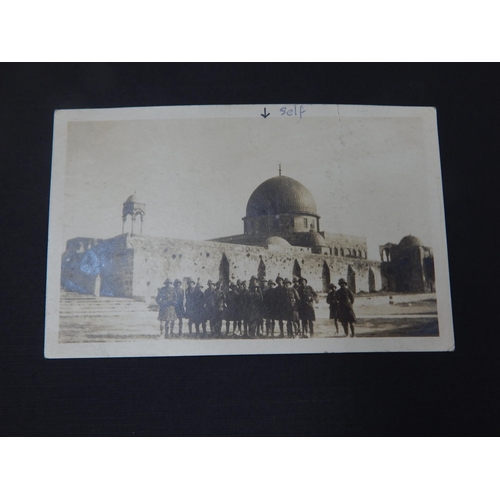 319 - WWI: An Album 1917-1919 of Sketches & Photographs etc by 