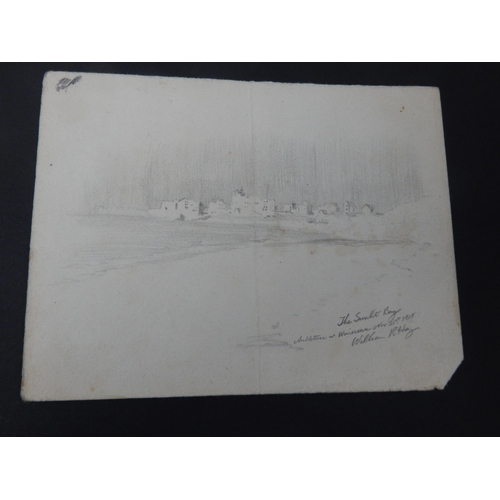 319 - WWI: An Album 1917-1919 of Sketches & Photographs etc by 