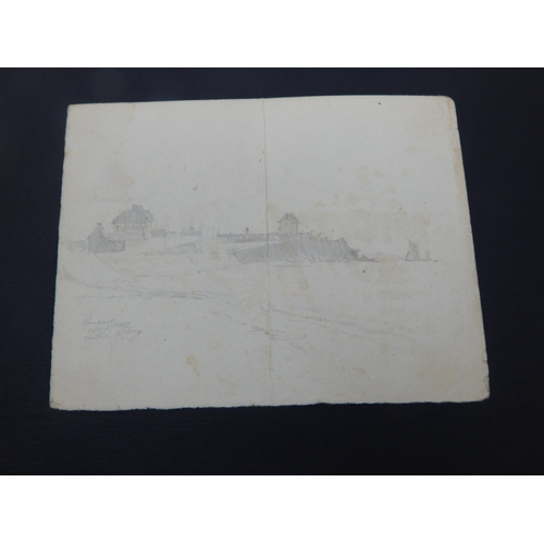 319 - WWI: An Album 1917-1919 of Sketches & Photographs etc by 