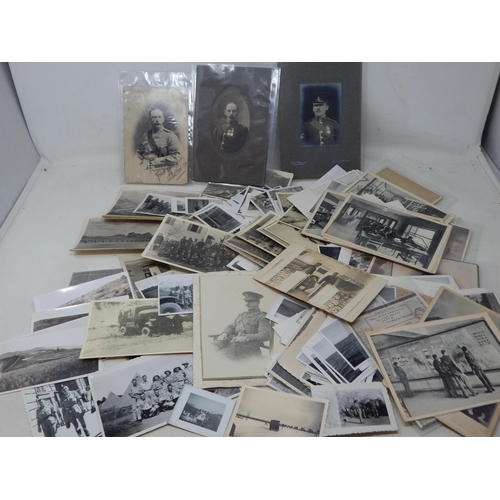 321 - A Quantity of WWI/WWII Military & Other Photographs