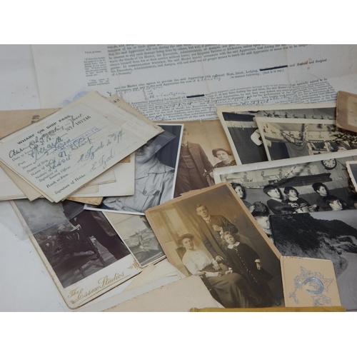 322 - A Quantity of Mainly Military Photographs & Ephemera