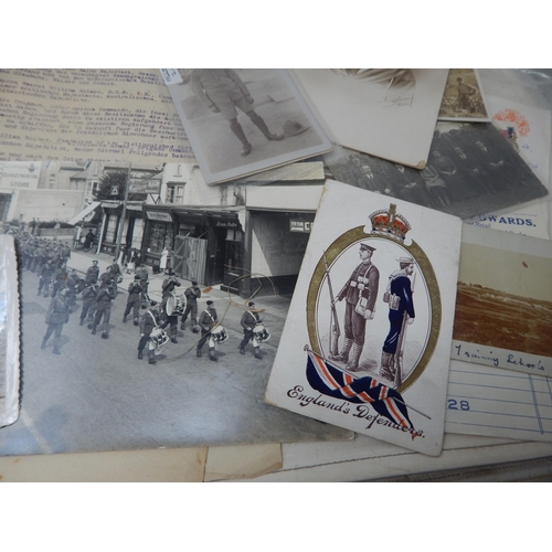 325 - A Quantity of Military related Photographs & ephemera