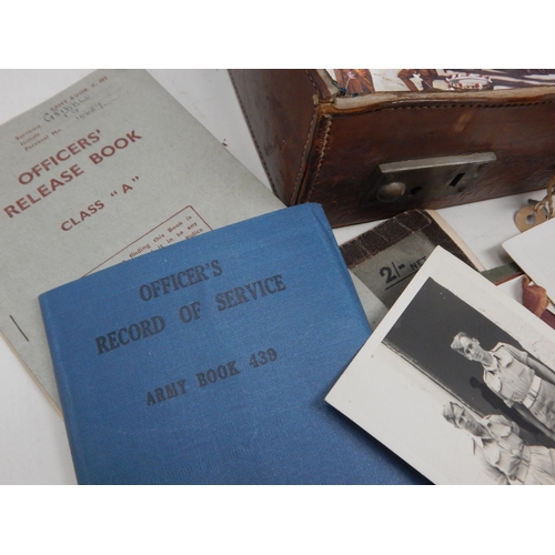 336 - A Suitcase of Military Photographs, Maps, Ephemera etc